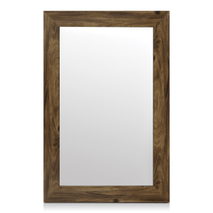 Wood-Like Frame Mirror