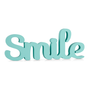 Decorative Word Smile