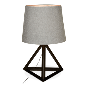 Triangular Metal Table Lamp