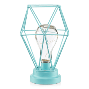 Geometric Wire Bulb with LED Light