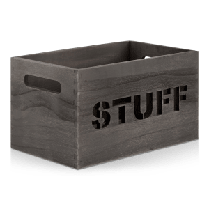 Small Stuff Wooden Crate
