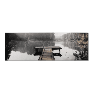 Calm Lake Printed Canvas