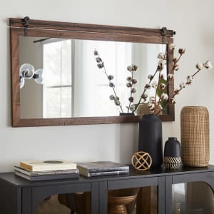 Barn Wood Inspired Mirror
