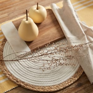 Round Straw Placemat