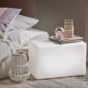 LED Color Changing Side Table