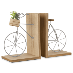 Set of Two Bike Bookend