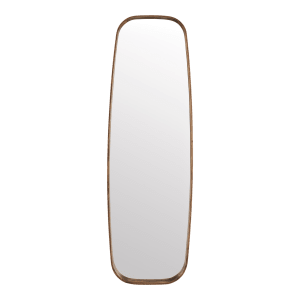 Wood-Framed Ellipsoid Mirror