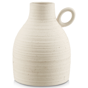 Vase de table en céramique avec poignée