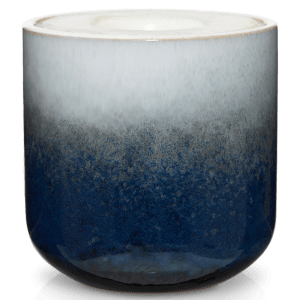 Candle in Stoneware Container