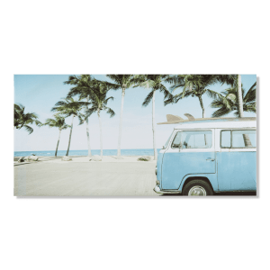 By the Beach Printed Canvas