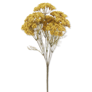 Bouquet artificiel anis jaune
