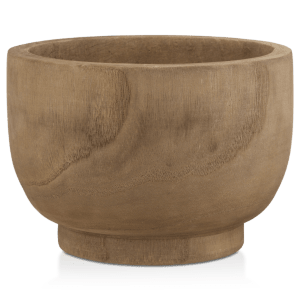 Brown Wooden Bowl