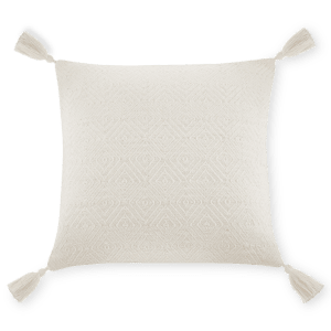 Noreen Decorative Tassel Pillow 19" x 19"