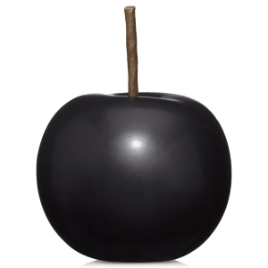 Decorative Ceramic Black Apple