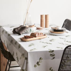 Eucalyptus Printed Tablecloth