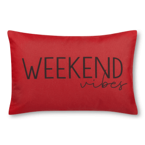 Weekend Vibes Lumbar Cushion 13" x 20"