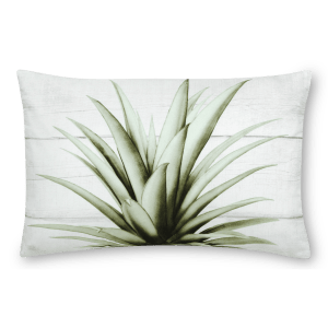 Pineapple Leaves Decorative Lumbar Pillow 13" x 20"