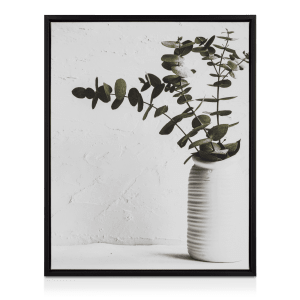 Eucalyptus in a Vase Framed Art