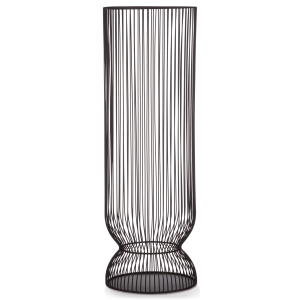 Metal Wire Pillar Floor Vase
