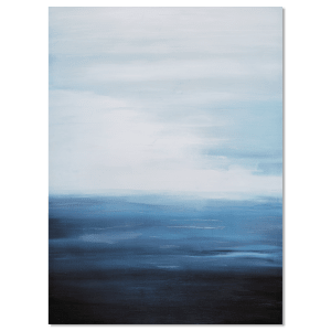 Blue Horizon Printed Canvas