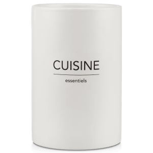 White Ceramic Utensils Jar