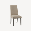 Fabric and Rubberwood Dining Chair