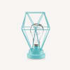 Geometric Wire Bulb with LED Light