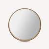Miroir rond avec cadre