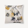 Novak Decorative Pillow with Foil Embellishment 19" X 19"