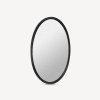 Miroir ovale avec cadre