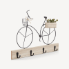 Ensemble de crochets decoratifs bicyclette