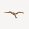 Oiseau décoratif en bois de manguier