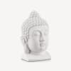 Statue de tête de Bouddha en céramique