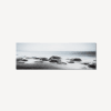 Petit tableau imprimé plage rocheuse