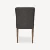 Chita Fabric and Dark Wood Dining Chair