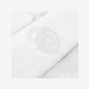 Obra - White 3-Piece Cotton Duvet Cover Set