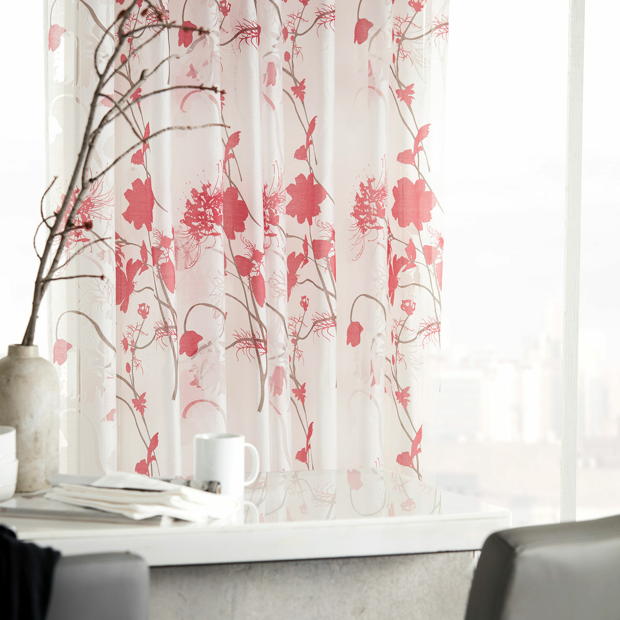 Gardenia Sheer Curtain