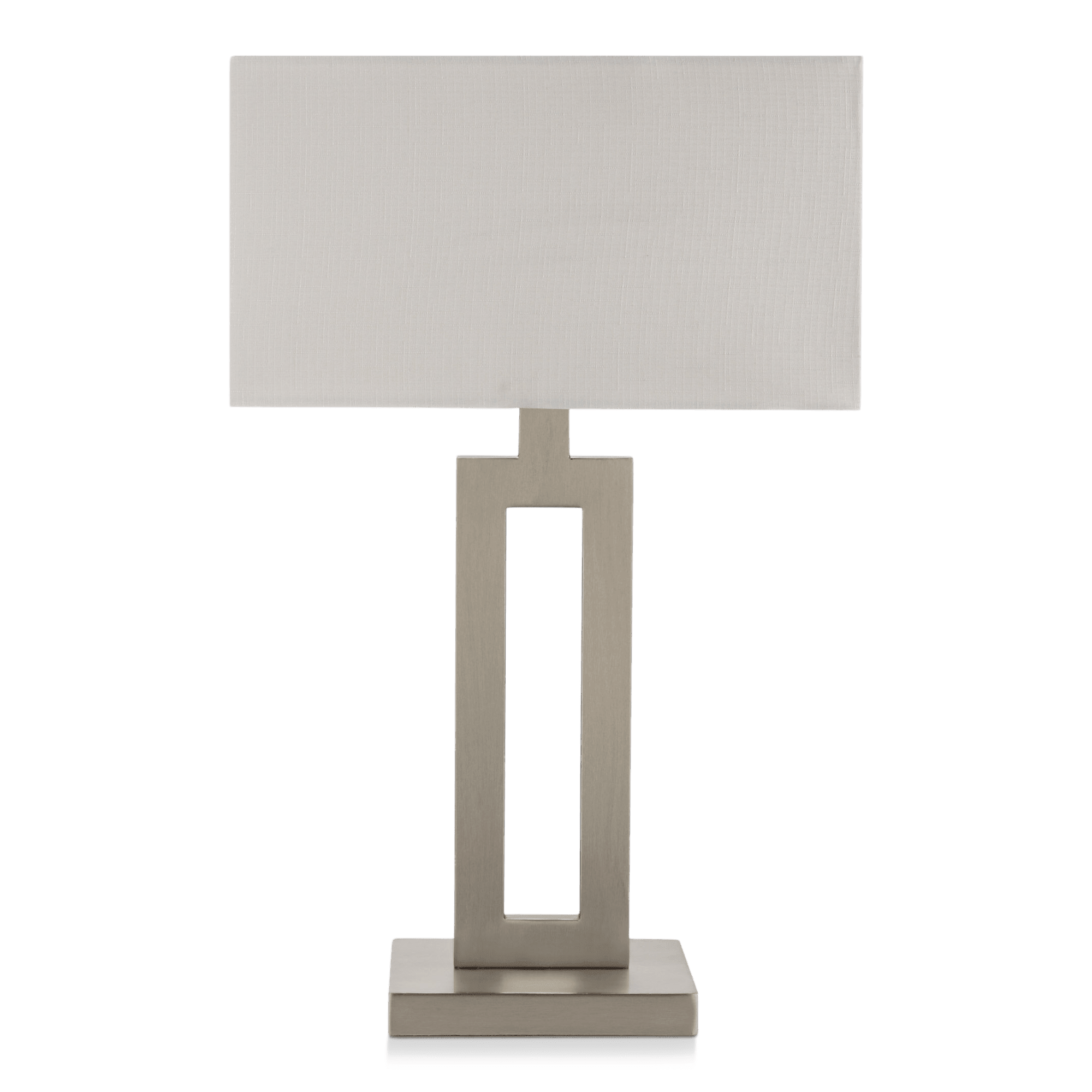 Lampe de table avec base en métal