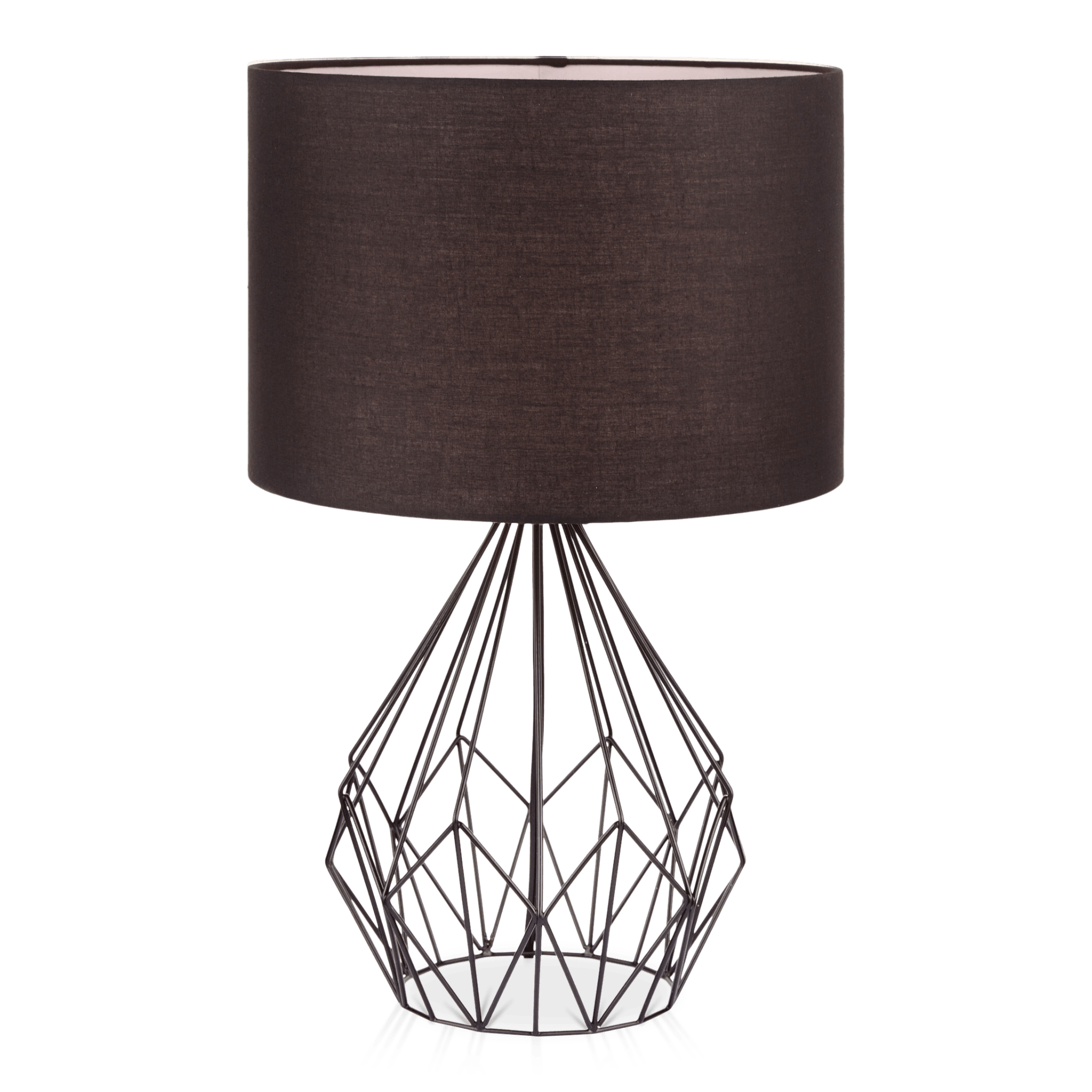 Lampe de table en tige de fer en métal