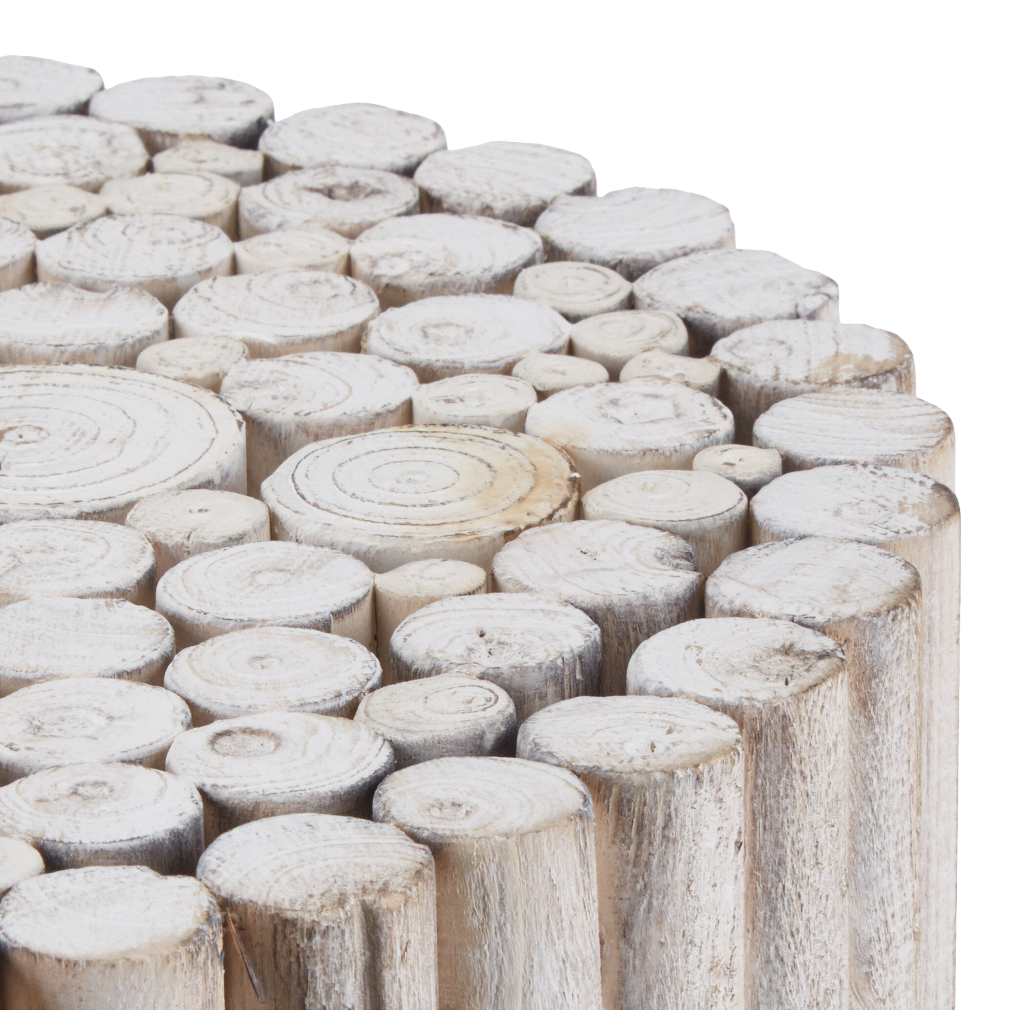 Poplar Wood Side Table