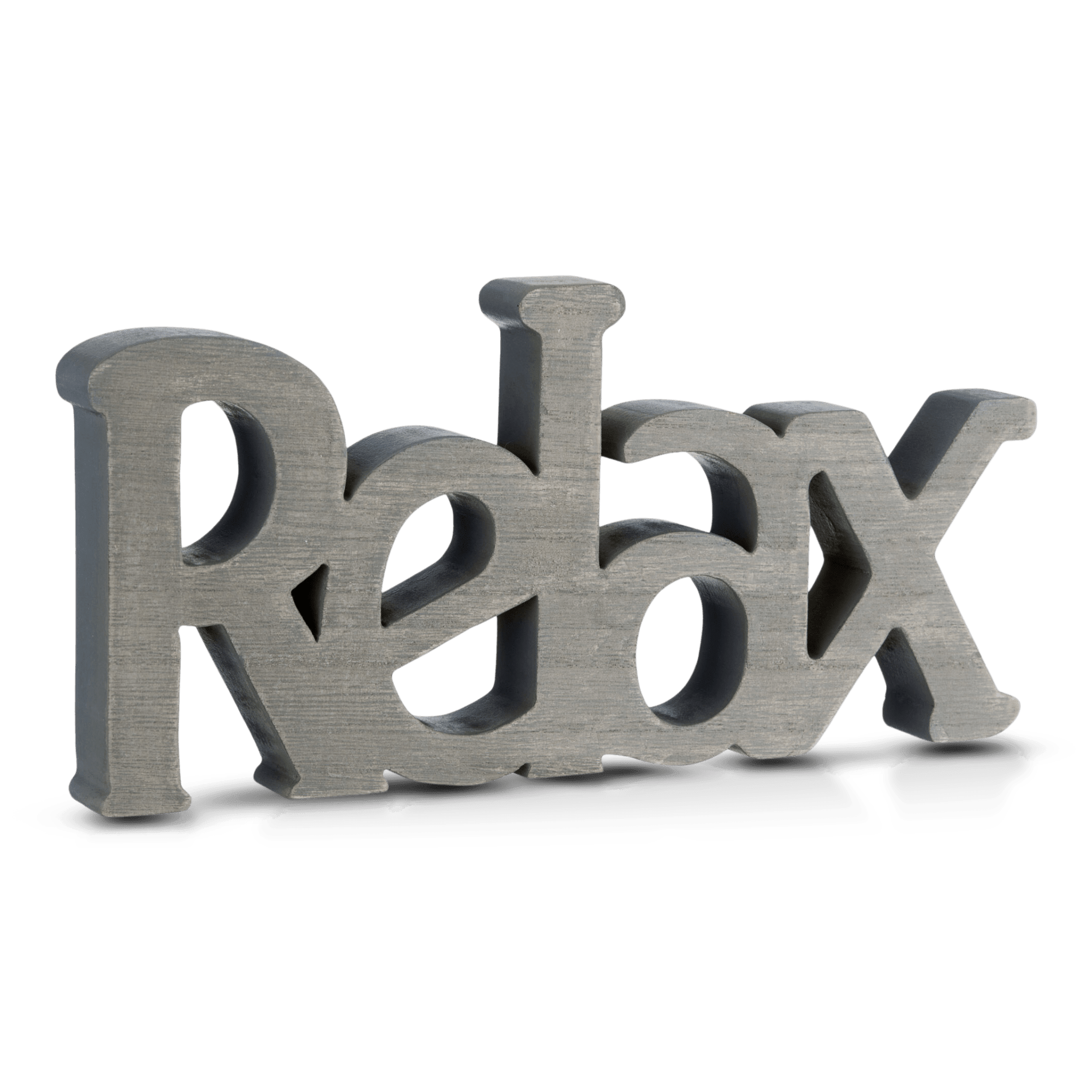 Decorative Word Relax