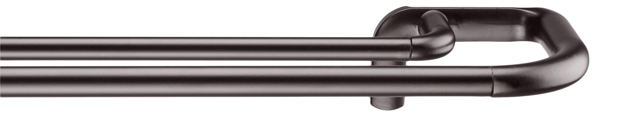 Blackout Curtains Double Rod Set - Diameter 19mm
