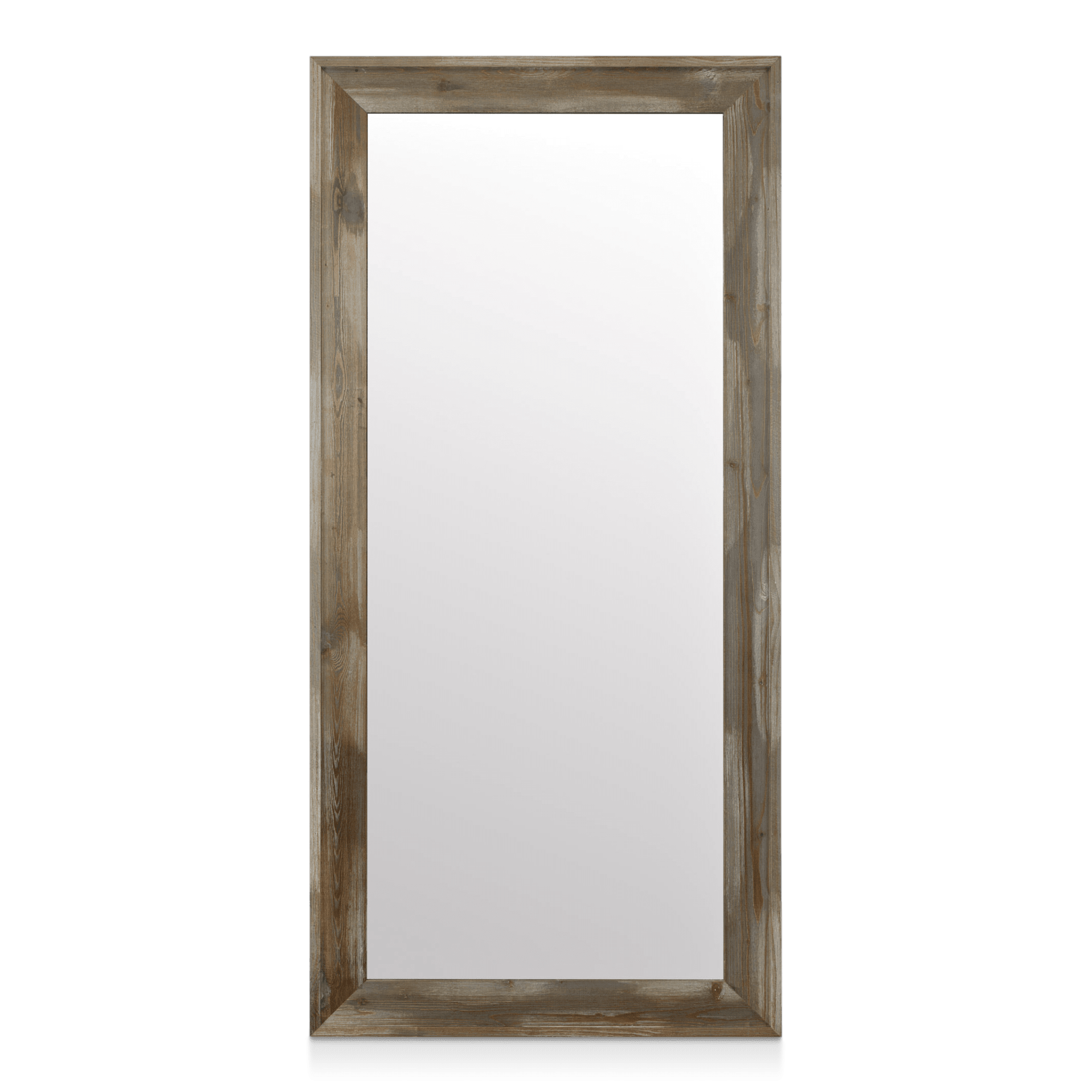 Miroir avec cadre en bois flottant