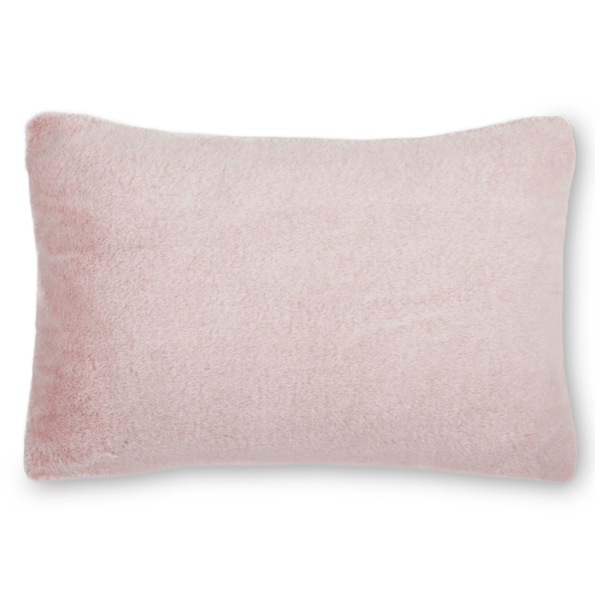 Faux Fur Lumbar Decorative Pillow 13" x 20"