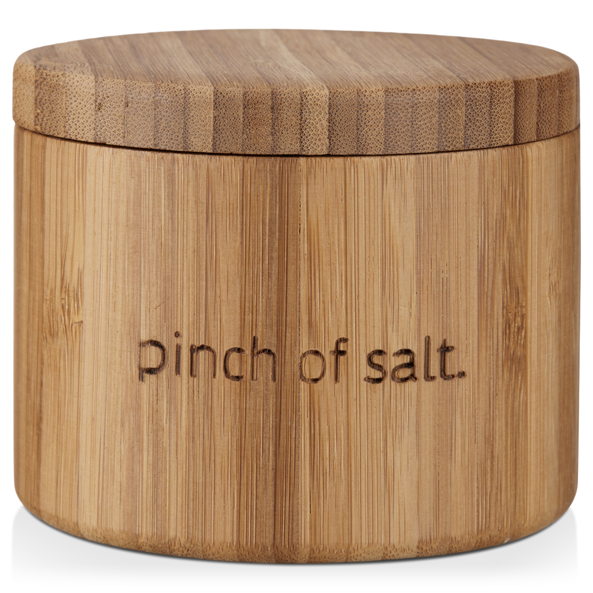 Bamboo Salt Jar