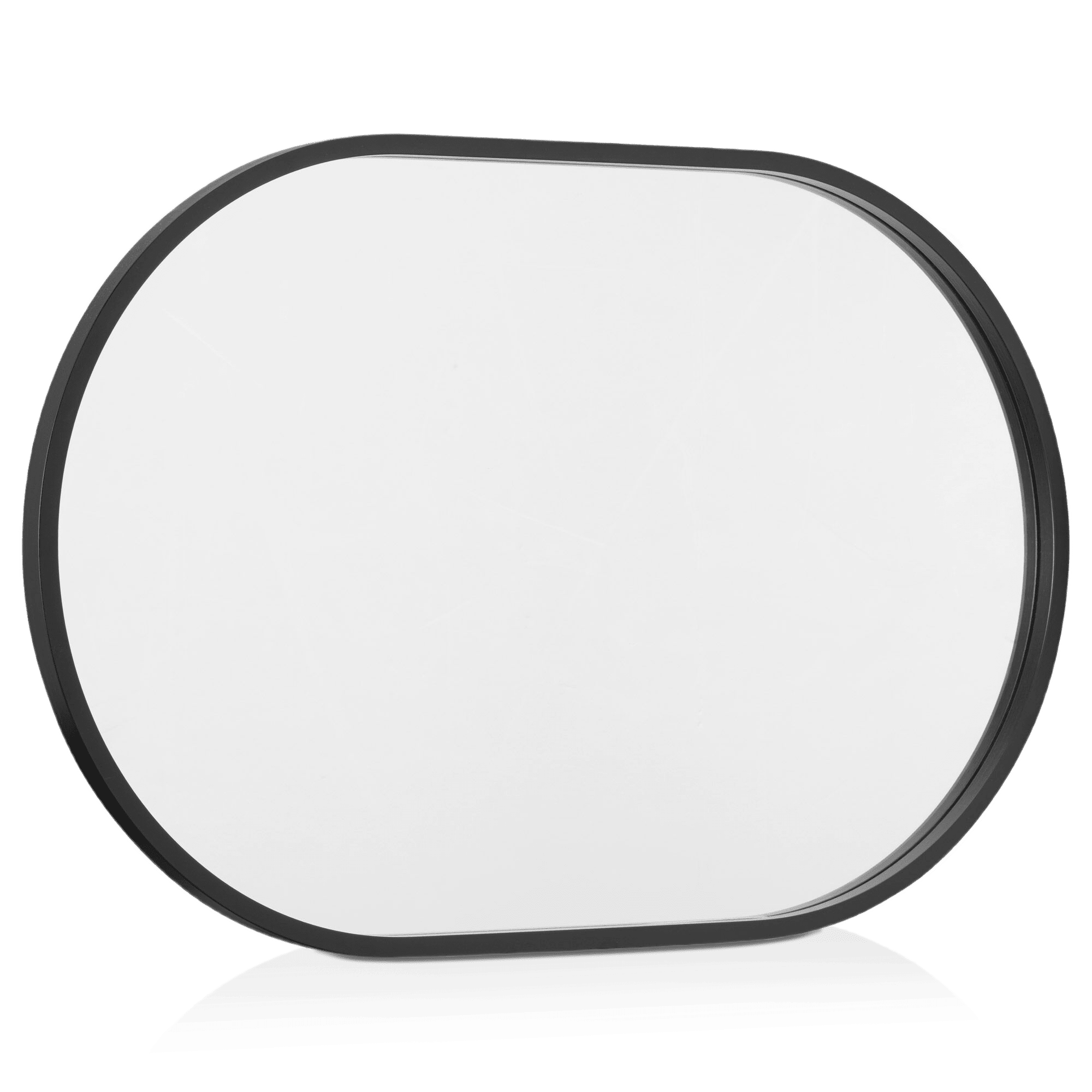 Miroir ovale avec cadre