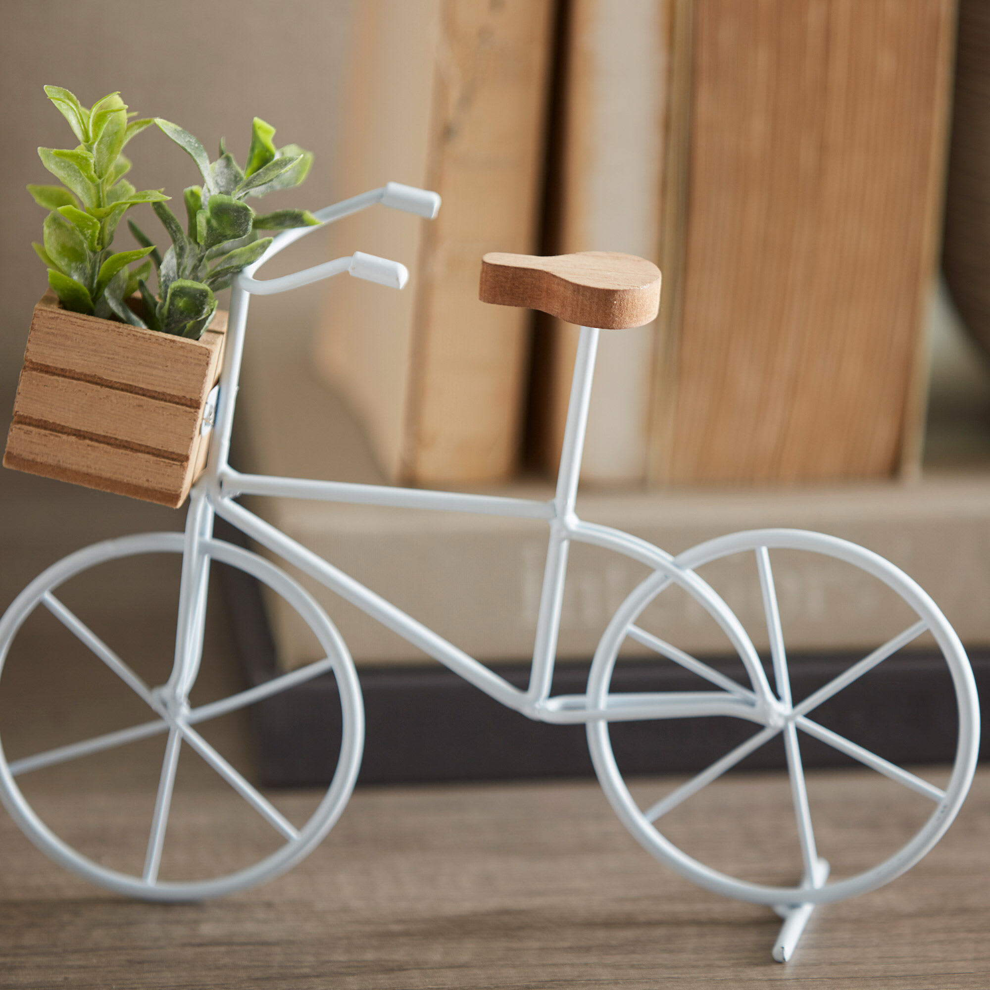 Bicyclette décorative en métal