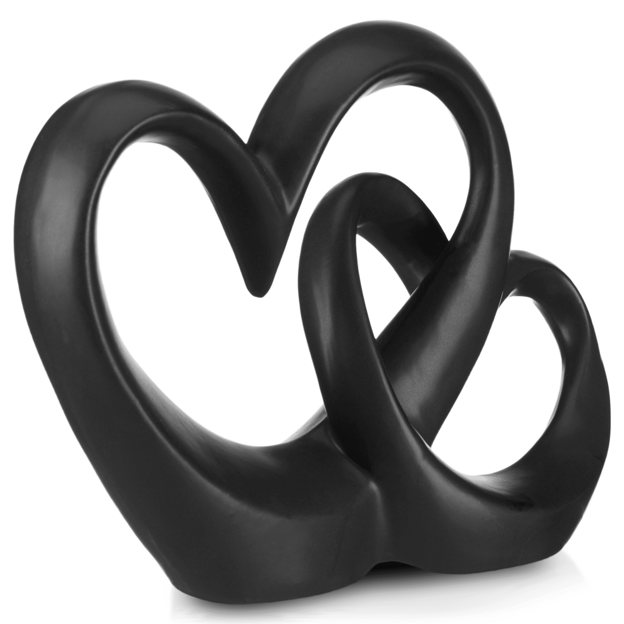 Decorative Ceramic Double Heart