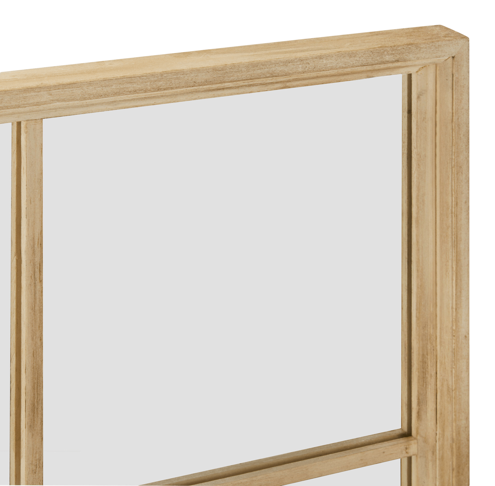 Miroir style fenêtre à carreaux