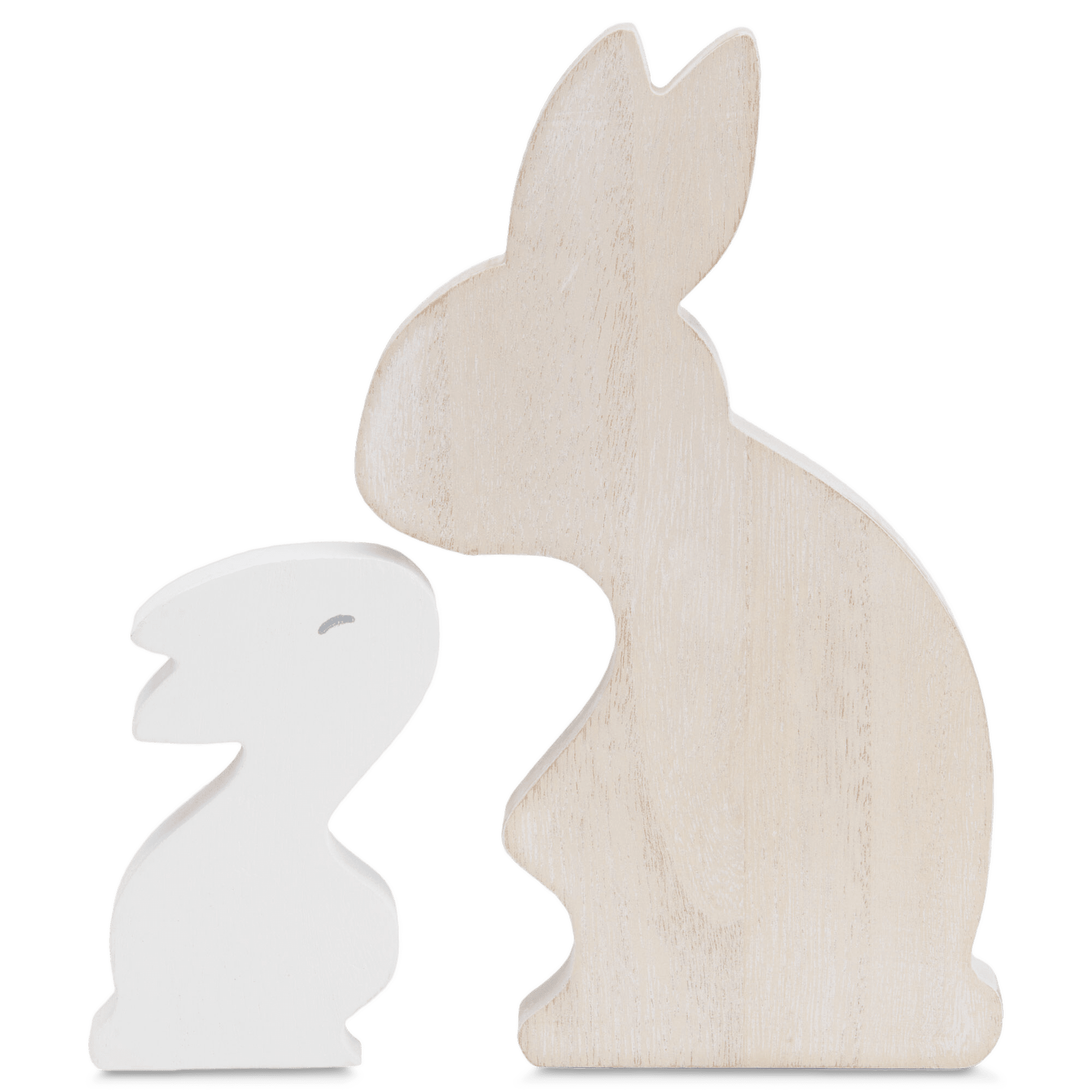 Decorative Wooden Rabbits